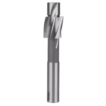 Цековка ц/х M8 8,4/15мм (Проходная чистовая) DIN373 180° HSS-G 102405 RUKO