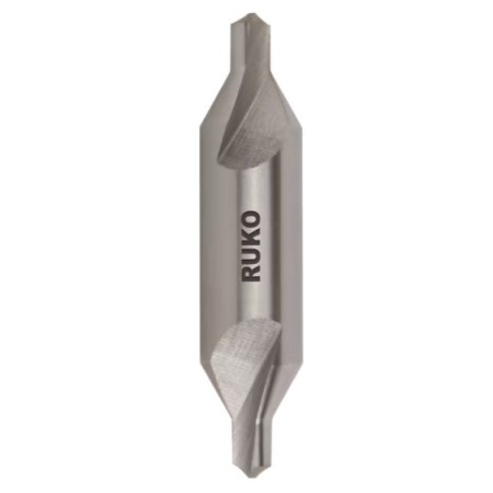 Сверло центровочное 2,5x45,0мм S=6,3мм №R HSS-G DIN333 2172025 RUKO
