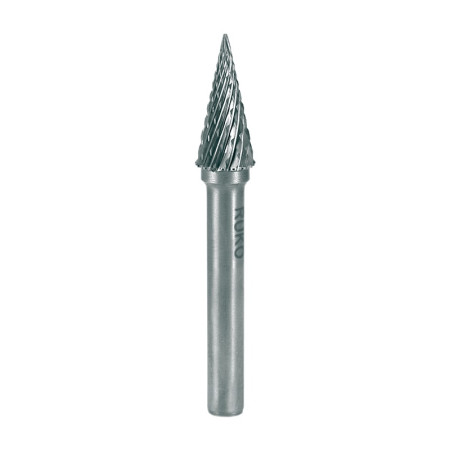 Бор-фреза твёрдосплавный форма М остроконическая (SKM) D-6мм 116035 RUKO