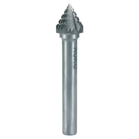 Бор-фреза твердосплавная J(KSJ) 60° 12,0x11x60x6мм HM 116225 RUKO